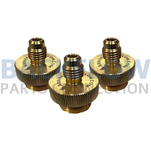 ½" Brass Quick Connect Test Fittings (Set of 3) 