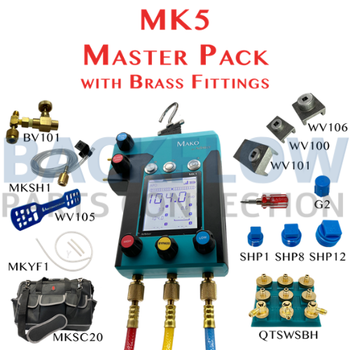 Mako MK5 Master Pack with Brass Fittings 