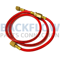 Red Backflow Testing Hose