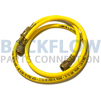 Yellow Backflow Testing Hose