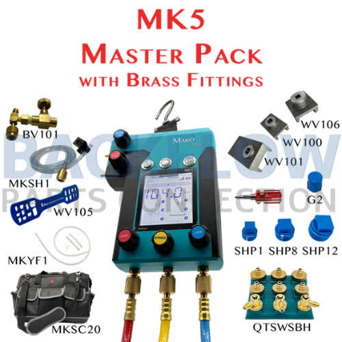 [MK5MPB] Mako MK5 Master Pack with Brass Fittings 