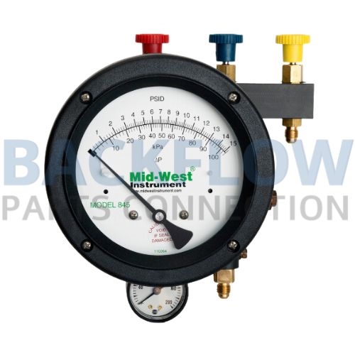 [Model-845-3] Mid-West 845-3 Backflow Test Kit