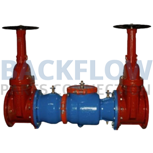 [10-350] Wilkins 10" 350 Lead Free Flanged Body w/ NRS Gate Valves 